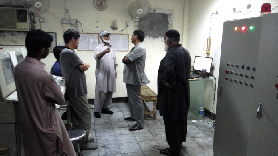 巴基斯坦窑炉控制系统洽谈图